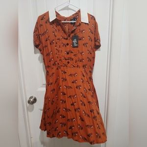 Hell Bunny fox print dress.